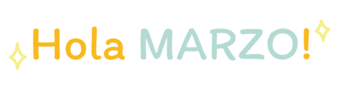 March Marzo Sticker