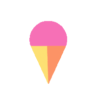 Ice Cream Dessert Sticker by Bustle