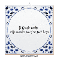 Nl Wijsheid Sticker by Tegelspreuken.nl