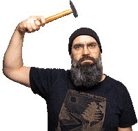 Hit Pain Sticker by KANN KARATE