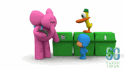 Earth Hour Naturaleza GIF by Pocoyo