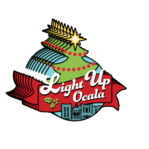 OcalaRecPark giphygifmaker light up ocala fl city of ocala Sticker