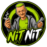 nit-nit nit nitnit hardest in uk king of the nits Sticker