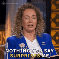 Arlene Dickinson Surprise GIF by CBC