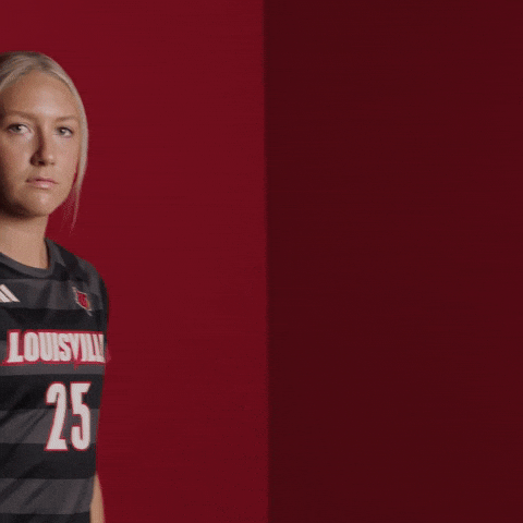 Womens Soccer Point GIF by Louisville Cardinals