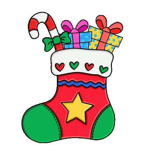 Merry Christmas Snow Sticker