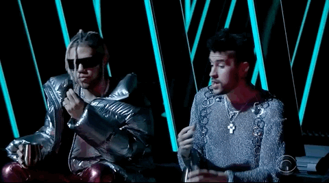 Bad Bunny Dancing GIF by Recording Academy / GRAMMYs