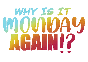 Sad Monday Sticker