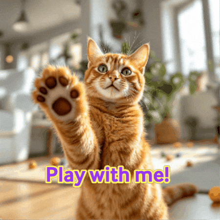 Tabby Cat Play GIF by Jump Consulting
