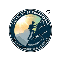 HeightsCS school hawks theme heights Sticker