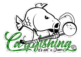 Fishing Carp Sticker by Hotspot Design