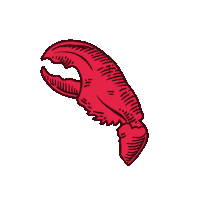 Maine Lobster Sticker by The Clam Shack