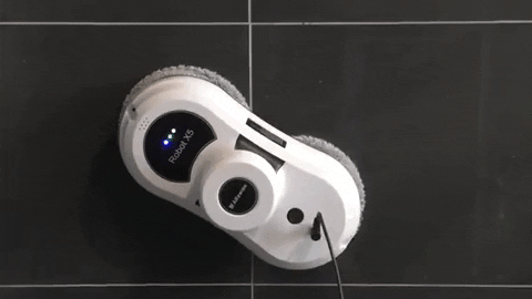 robotsdehogar giphygifmaker alfawise s60 robot limpiacristales GIF