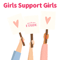 Etude Girlssupportgirls Sticker by Etude_official