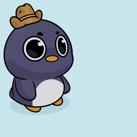 cozyverse penguin cowboy cozy pengu GIF