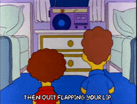 Flapping Season 3 GIF by The Simpsons