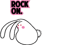 Rock On Dancing Sticker