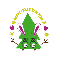 Happy New Year Sticker