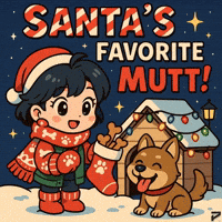 Hana Christmas Dog GIF by Persona