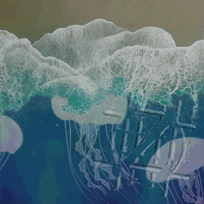 Art Jellyfish GIF by NACHTSCHIMMEN Music-Theatre-Language NIGHTSHADES