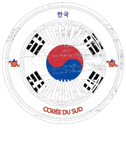 Korea Noir Sticker by NoirNomads