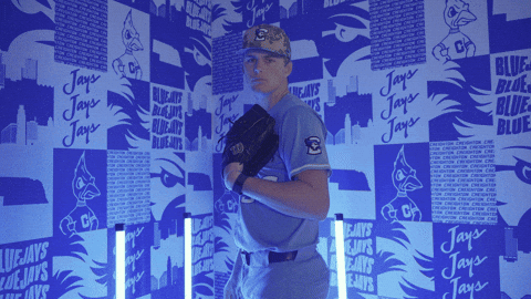 Creighton Bluejays Baseball GIF by Creighton University Athletics
