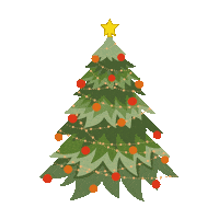 Christmas Tree Sticker
