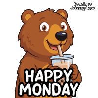 Happy Bubble Tea Sticker by VeeFriends