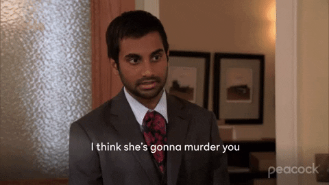 Aziz Ansari Tom GIF by Parks and Recreation