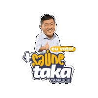 TakaYamauchi deputado federal taka 15300 1530 Sticker