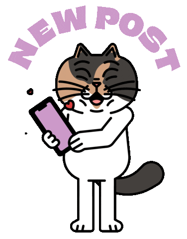 Happy Cat Sticker