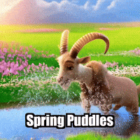 Spring Rain GIF by Radiantelope
