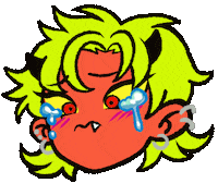 Sad Cry Sticker