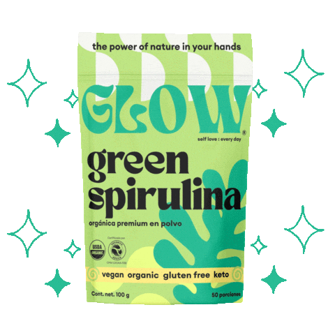 GLOWSuperfoods giphyupload glow superfoods magicelixir Sticker