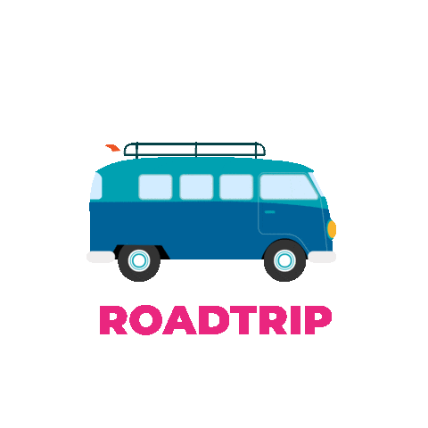 Bus Roadtrip Sticker by VoyTuristeando