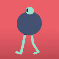 animation walking GIF by Dennie Bright