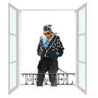 Fashion Travel Sticker