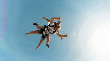 tangled up skydiving GIF by Thomas Rhett