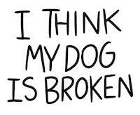 Hound Dog Sticker