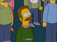 shocked the simpsons GIF