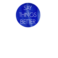 SayThingsBetter  Sticker