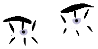 Tired Eyes Sticker