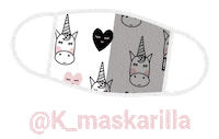 KMaskarilla covid coronavirus corona virus Sticker