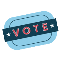 Vote Voting Sticker by SHAPE Magazine
