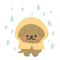 Sad Rainy Day Sticker
