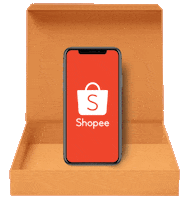 Game Orange Sticker by Shopee