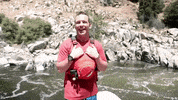 kernriver jumping river rafting kro GIF