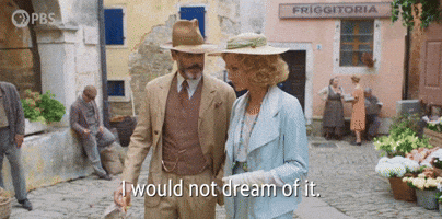 I Would Not Dream of It