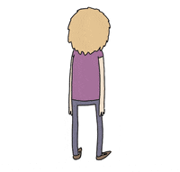 Cartoon Hipster GIF