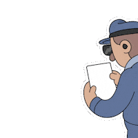 Animation Police Sticker by doodles